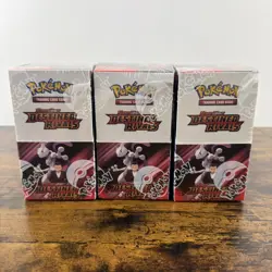 Pokemon TCG Destined Rivals Half Booster Box X3 New Sealed X54 Packs🔥✅ - Image 2