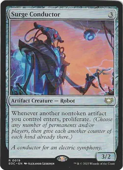 MTG: Surge Conductor - Edge of Eternities - Regular- EOC Magic - R 0019 - Image 2