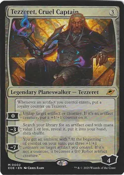 MTG: Tezzeret, Cruel Captain - Edge of Eternities - Regular - EOE Magic - M 0002 - Image 2