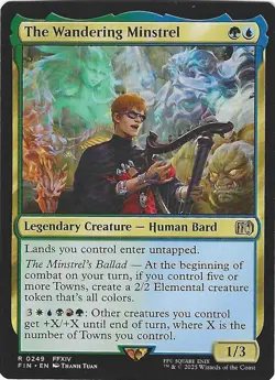 MTG: The Wandering Minstrel - Final Fantasy - Regular - FIN Magic - R 0249 - Image 2