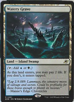 MTG: Watery Grave - Edge of Eternities - Regular - EOE Magic - R 0261 - Image 2
