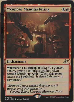 MTG: Weapons Manufacturing - Edge of Eternities - Foil - EOE Magic - R 0168 - Image 2