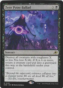 MTG: Zero Point Ballad - Edge of Eternities - Regular - EOE Magic - R 0128 - Image 1