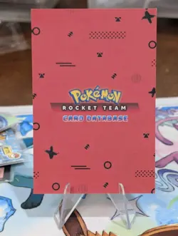 Pikachu Poncho Persian - Cracked Ice Holo - Team Rocket Card Database - Pokemon - Image 3
