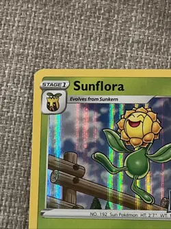 Pokemon Sunflora SWSH269 Silver Tempest Prerelease Promo Pack Stamped Sealed - Image 2