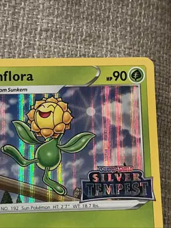 Pokemon Sunflora SWSH269 Silver Tempest Prerelease Promo Pack Stamped Sealed - Image 3