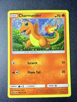 Pokemon TCG Charmander Alternate Cosmos Holo Promo Card 18a/147 - Image 1