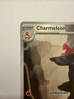 Pokemon TCG Charmeleon Scarlet Violet-151 Illustration Rare Card 169/165 - Image 2