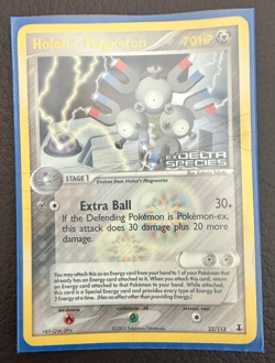 Holon's Magneton Pokemon Card - 22/113 Delta Species Reverse Holo (2005) - Image 4
