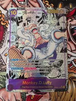 One Piece Card Game Monkey.D.Luffy (Alternate Art) (Manga) OP05-119 - Image 1