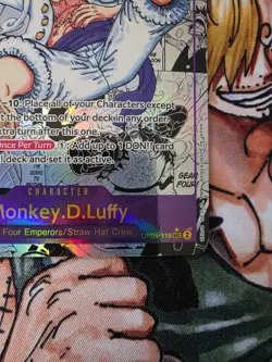 One Piece Card Game Monkey.D.Luffy (Alternate Art) (Manga) OP05-119 - Image 5
