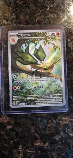 Vibrava ~ 206/191 IR Illustration Rare - Pokemon TCG - Surging Sparks SV8 - NM - Image 2