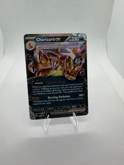 Pokemon Charizard ex Promo Holo EX 161 Sv: Scarlet & Violet Card Stage 2 330 HP - Image 1