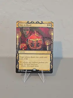 MTG Sign In Blood NM Strixhaven School Of Mages Mystical Archives - Image 1