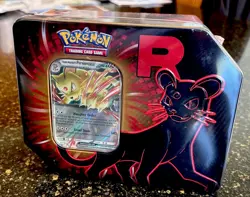 Pokemon TCG Team Rocket Tin | Team Rocket's Persian ex (SEALED) - Image 1