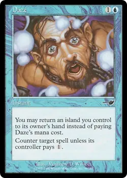 DAZE mtg NM Nemesis 1 Common - Image 1