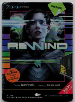 Rewind R Secret Lair Drop Series 1368 NM - Image 1