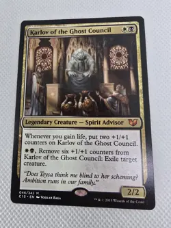 Wizards Karlov of the Ghost Council Commander 2015 Mythic Spirit Advisor Regula… - Image 1