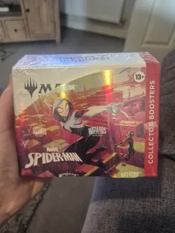 Magic The Gathering Spider-Man Collector Booster Box, New Sealed Marvel MTG - Image 1