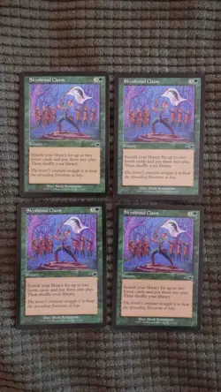Magic: the Gathering / MtG Skyshroud Claim x4 Nemesis - Image 1