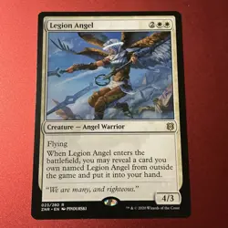 MTG Legion Angel Zendikar Rising ZNR Regular Rare NM - Image 1