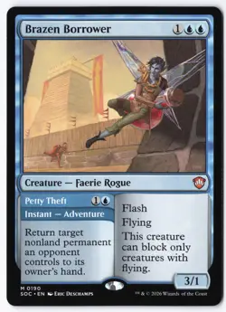 Brazen Borrower 190 Commander: Secrets of Strixhaven - Image 1