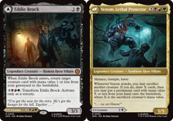 MTG Eddie Brock // Venom, Lethal Protector, NM-Mint, English Marvel's Spider-Man - Image 1