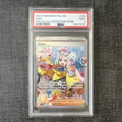 Pokemon TCG - Iono 269/193 Paldea Evolved SIR - Graded PSA 9 MINT - Image 1