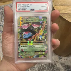 2016 POKEMON XY EVOLUTIONS #102 FULL ART/M BLASTOISE EX PSA 9, 2016 Venusaurpsa8 - Image 3