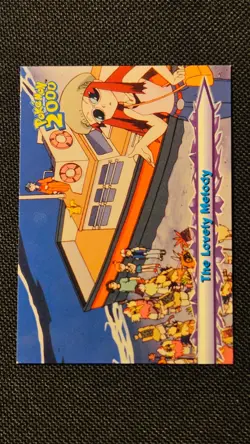 The Lovely Melody #24 - Pokemon Topps Pokemon 2000 Movie Blue Logo NM - Image 2