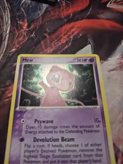 Pokemon 2006 Nintendo Mew 040 Promo Holo 50 HP Trainer's Challenge Card MP - Image 2