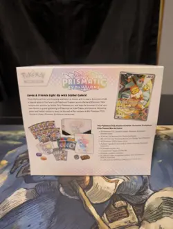 Pokemon Prismatic Evolutions ETB Elite Trainer Box Sealed New in Hand - Image 2