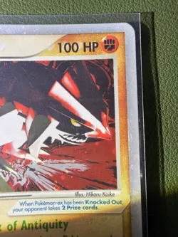 Pokemon Company Groudon ex 93/101 EX Hidden Legends Holo Rare 100 HP - Image 5