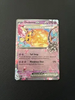 Pokemon TCG Dedenne ex Scarlet & Violet - Paldea Evolved 093/193 Double Rare - Image 1