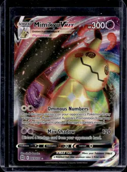 2022 Pokemon SWSH Brilliant Stars Mimikyu VMAX #069/172 - Image 1