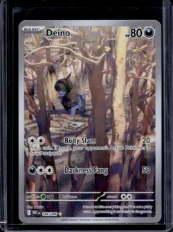 2025 Pokemon White Flare Deino Illustration Rare #146/086 - Image 1