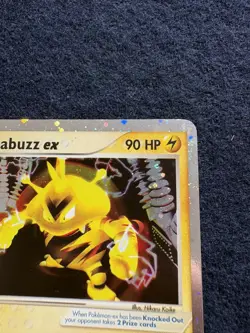 Pokemon Electabuzz EX 97/109 Ruby & Sapphire Near Mint NM SWIRL - Image 4