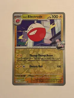 Iono's Electrode 048/159 Sv09: Journey Together Reverse Holo Pokemon NM TCG - Image 1