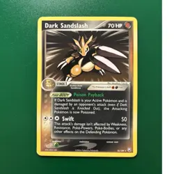 Pokemon TCG Dark Sandslash Team Rocket Returns 18/109 Rare Regular 70 HP English - Image 1