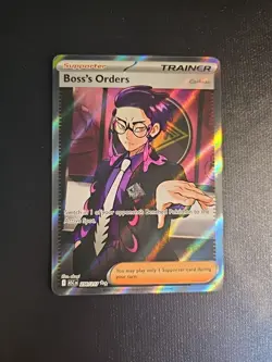 Boss's Orders 256/217 Ascended Heroes Full Art Trainer Pokemon - Image 1