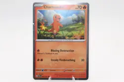 Pokemon TCG Paldean Fates Charmander Cosmos Holo - Image 1