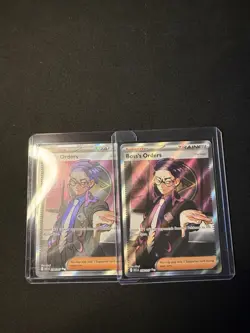 2X Boss’s Orders 256/216 Full Art Trainer Pokemon TCG - Image 1