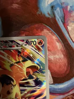 Pokemon Ethan's Typhlosion Typhlosion Holo 190/182 Near Mint Illustration Rare - Image 3
