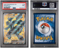 PSA 9 Zekrom Ultra Rare #158/086 Pokemon Black Bolt ENGLISH 2025 - Image 1