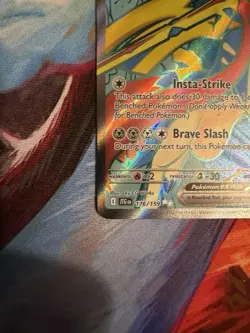 Hop’s Zacian EX 176/159 Ultra Rare Full Art Pokemon Journey Together - NM - Image 5