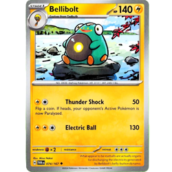 Bellibolt - Uncommon - Pokemon TCG Scarlet & Violet Twilight Masquerade #074/167 - Image 2
