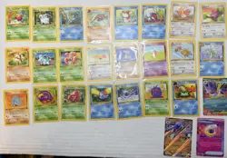 First Edition Lot Of Pokemon Very Great Condition Kabuto Included Many More! - Image 1