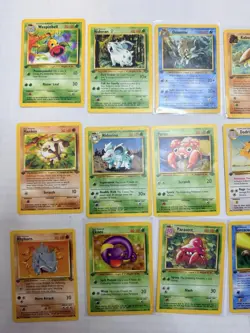 First Edition Lot Of Pokemon Very Great Condition Kabuto Included Many More! - Image 2