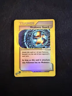 Charmander Weakness Guard 141/147 Aquapolis Reverse Holo Trainer - Image 1