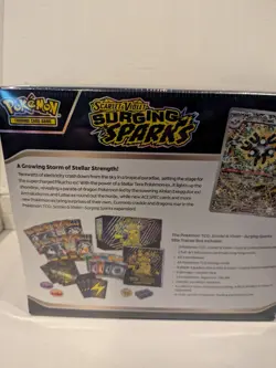Pokemon TCG Scarlet and Violet Surging Sparks Elite Trainer Box ETB New/Sealed - Image 2
